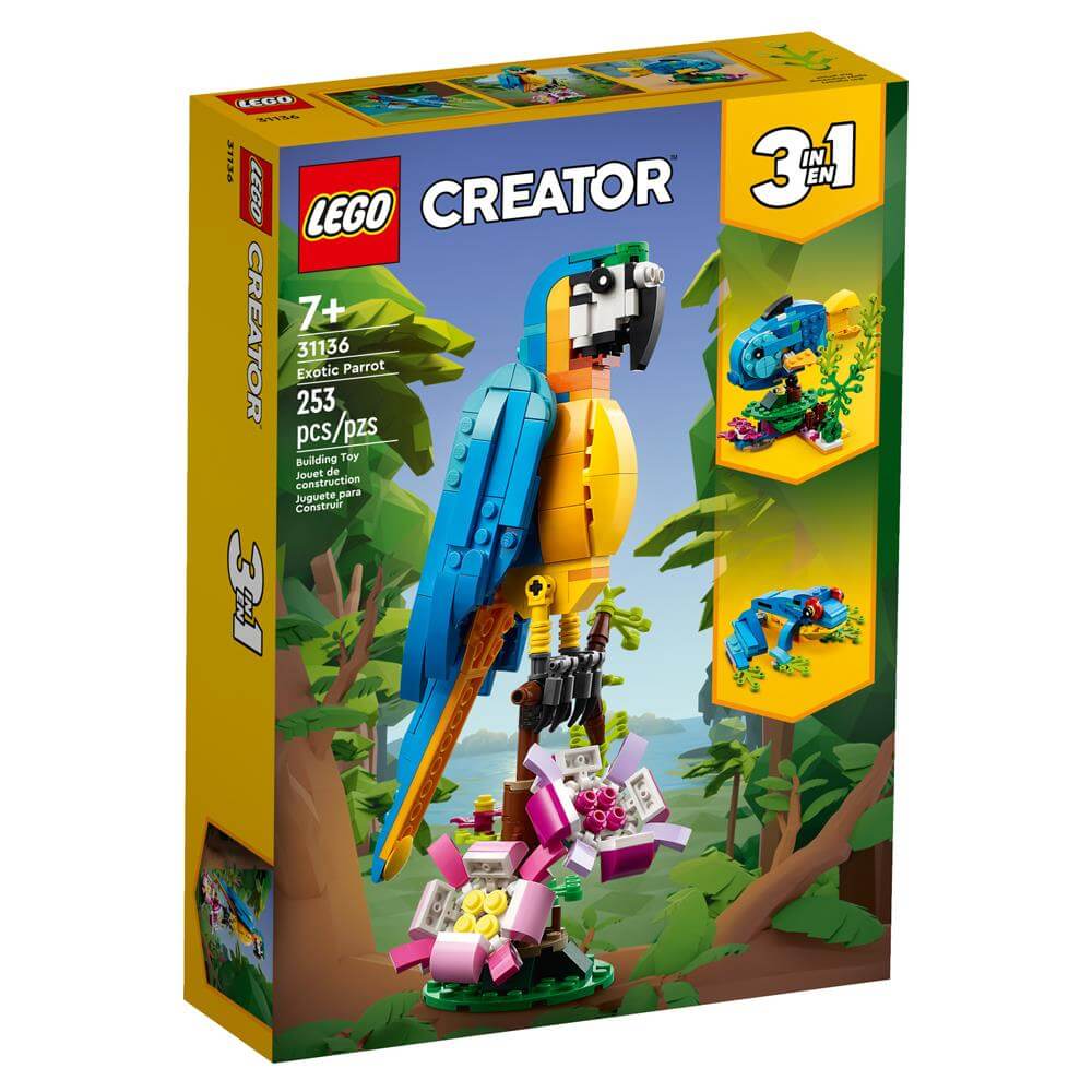 Lego Exotic Parrot 31136